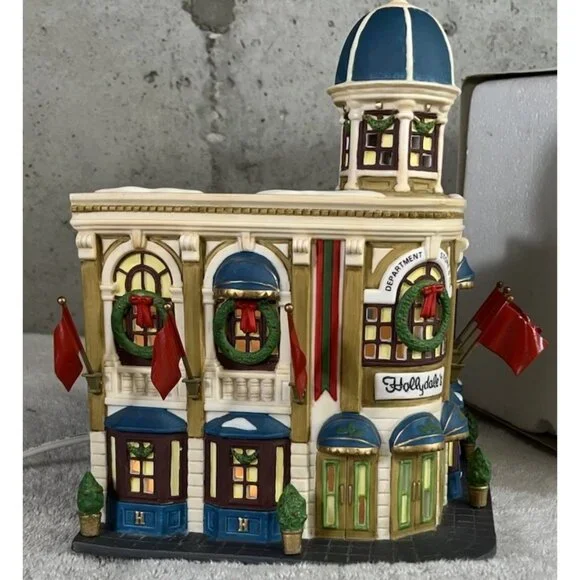Dept 56 Hollydale's Department Store 55344 Christmas In The City Series Retired - Picture 2 of 9